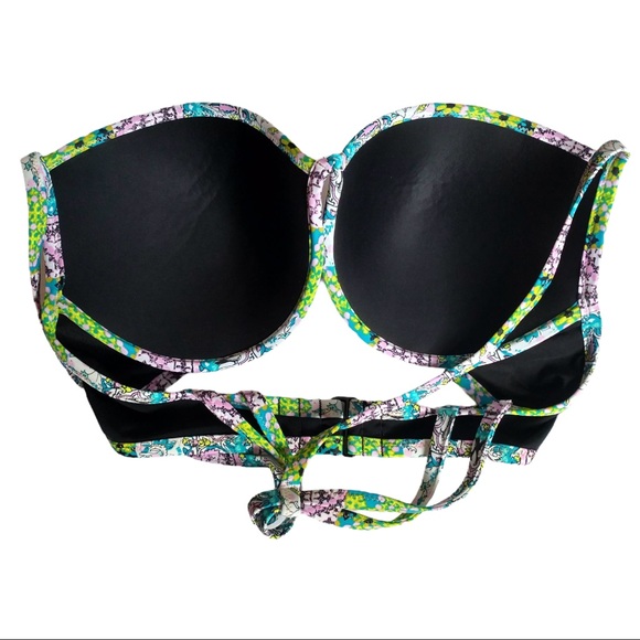 **SOLD**VS Embroidered Sequin Bikini Top - Picture 9 of 9